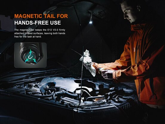 Baterka Fenix E12 V3.0 (200lm)